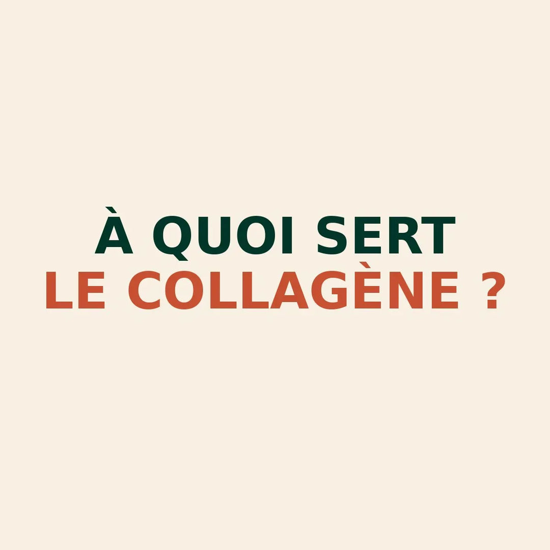image informative sur les bienfaits et le rôle du collagène dans l’organisme avec design Likama