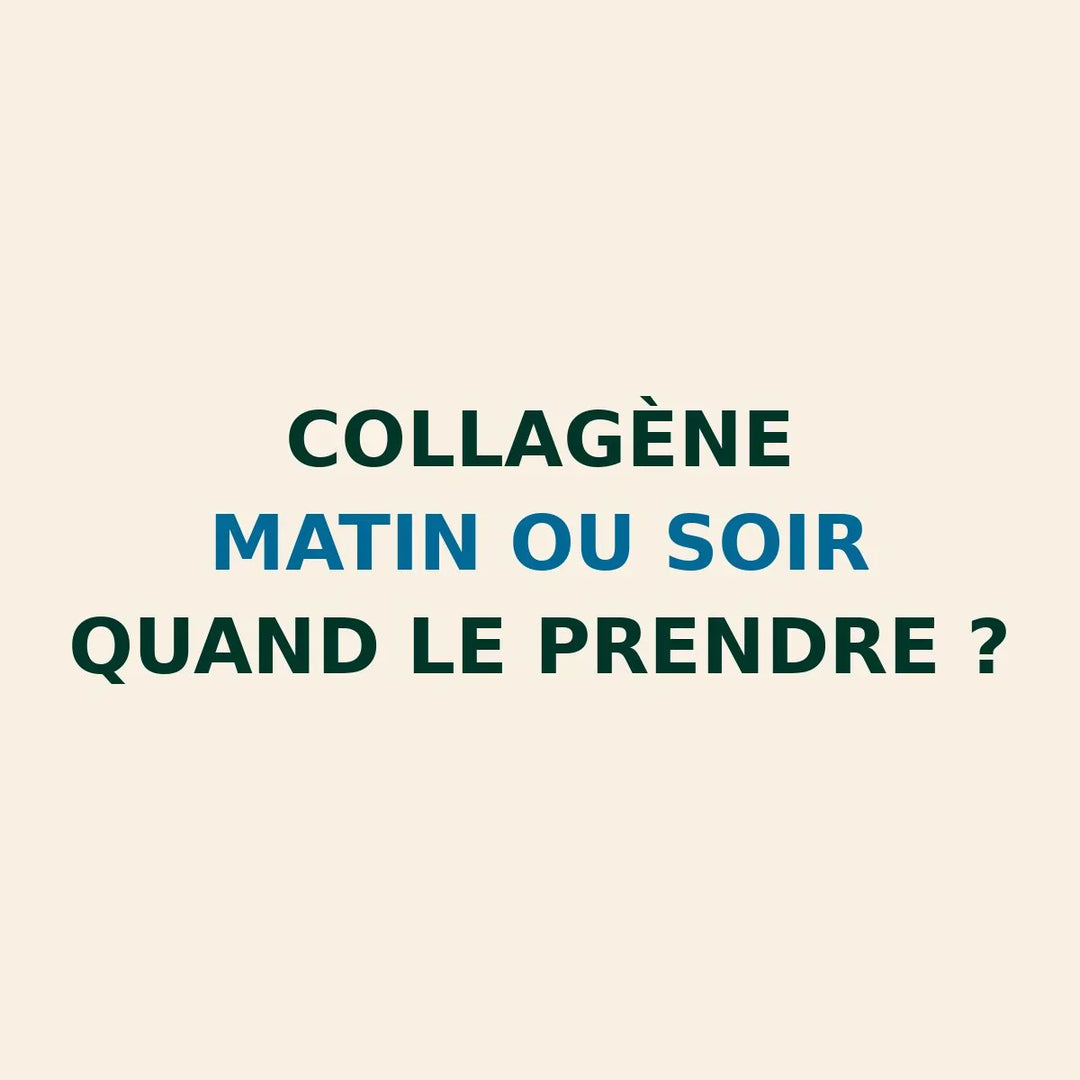 image SEO professionnelle sur le bon moment pour prendre du collagène selon ses objectifs beauté ou récupération