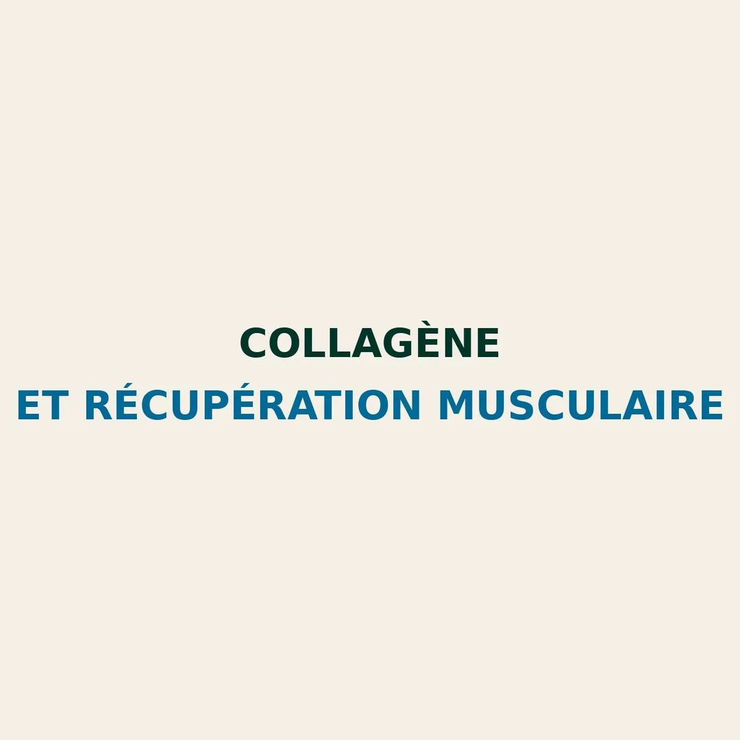 image SEO illustrant les bienfaits du collagène marin pour soutenir la récupération musculaire et limiter les douleurs après l’effort