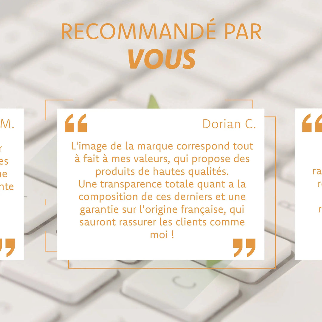 Avis client Dorian sur les multivitamines Likama qui valorise la qualité la transparence et l origine francaise