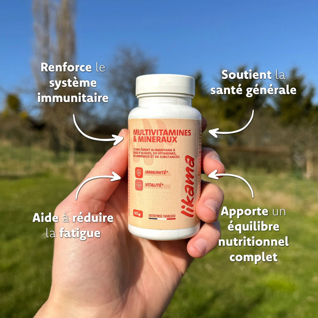 Multivitamines Likama pour soutenir l immunité réduire la fatigue et améliorer l equilibre nutritionnel